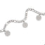 Pulsera eslabon 3x1 medallas san benito 17-20cm
