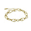 Pulsera eslabon irregular martillado 18-21cm