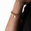 Pulsera dije de llave y medalla de san benito 17-20cm