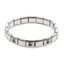 Brazalete italiano con imagen de san judas tadeo ajustable