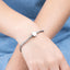 Pulsera cola de raton con broche de tambor 19cm
