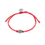 Pulsera ajustable de hilo Medalla de San Benito 26cm