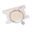 Pulsera medalla octagonal san benito cristal colgante 17-20cm