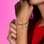 Pulsera medallas de san benito y cruz retorcida 17-20cm