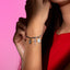 Pulsera medallas de san benito y cruz retorcida 17-20cm