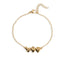Pulsera sencilla triple sagrado corazon 17-20cm