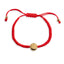 Pulsera ajustable hilo medalla transversal san benito 4mm