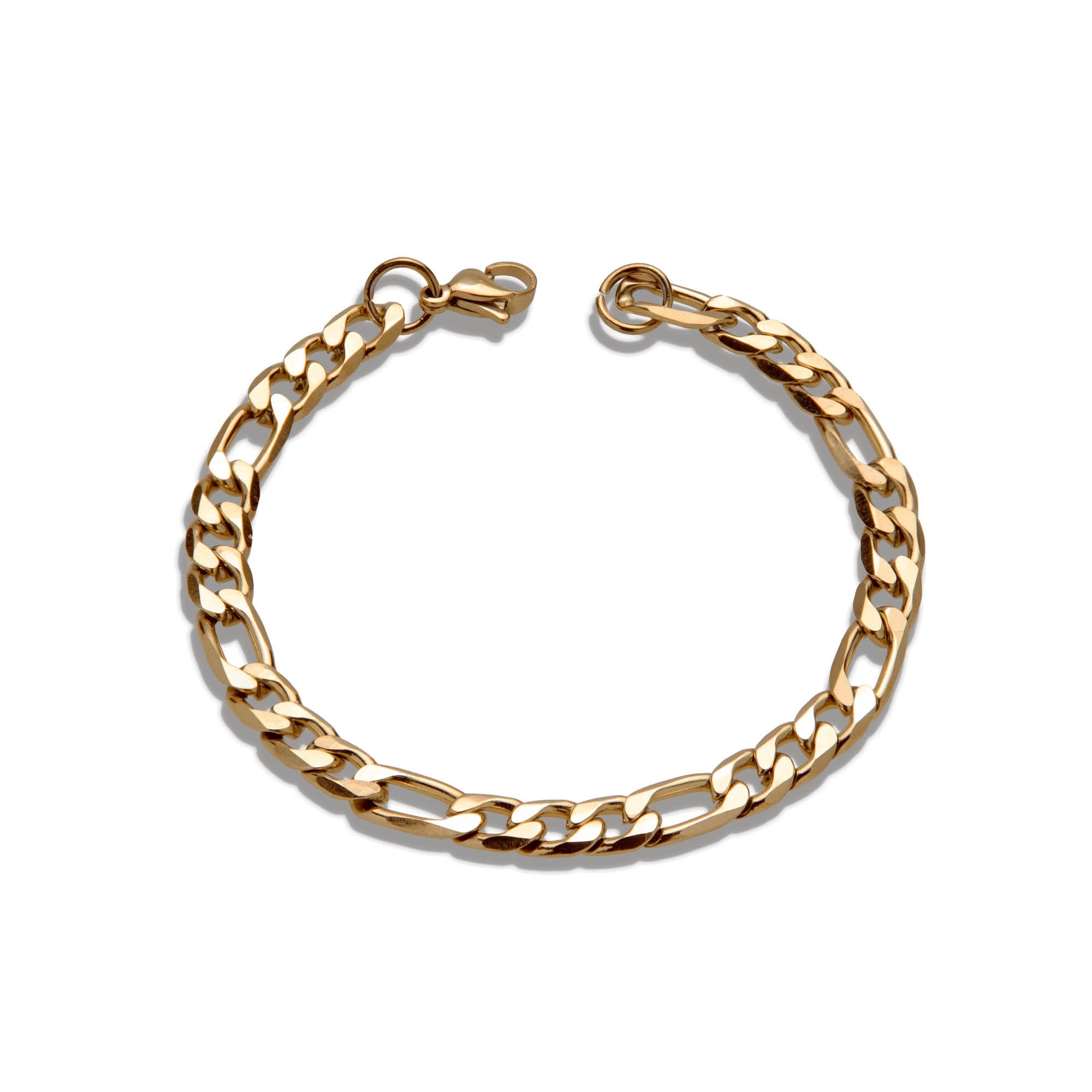 Pulsera de eslabon 3x1 21cm/6mm