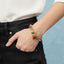 Pulsera de fresas esmaltadas con cristales 18-23cm