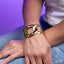 Brazalete ajustable con eslabones de cadena 38mm