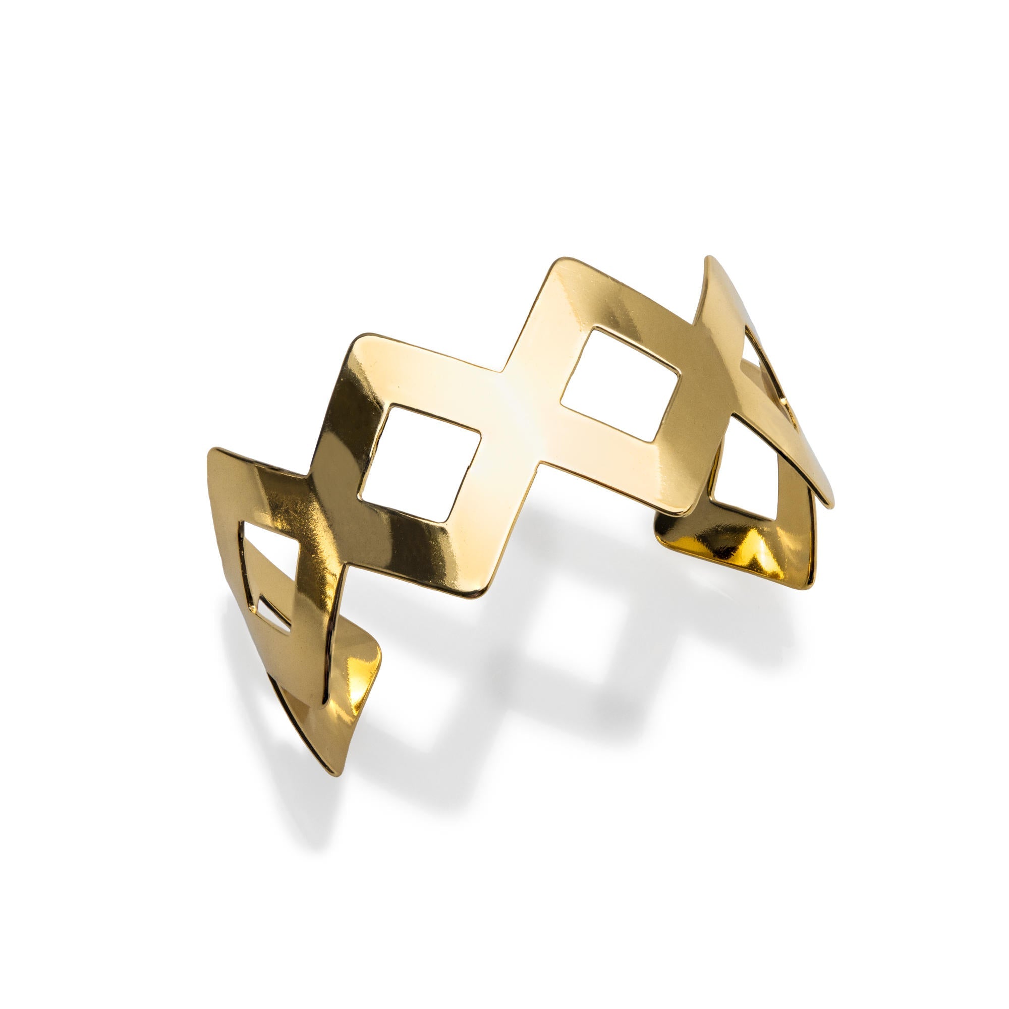Brazalete ajustable de rombos 35mm