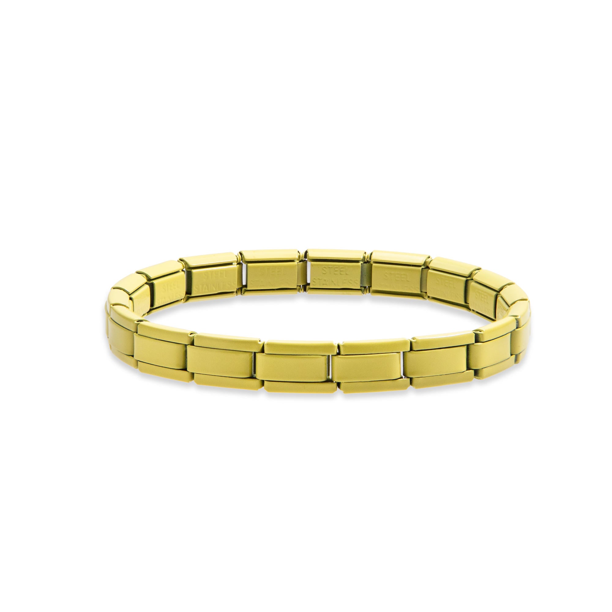 Brazalete italiano ajustable liso 7mm