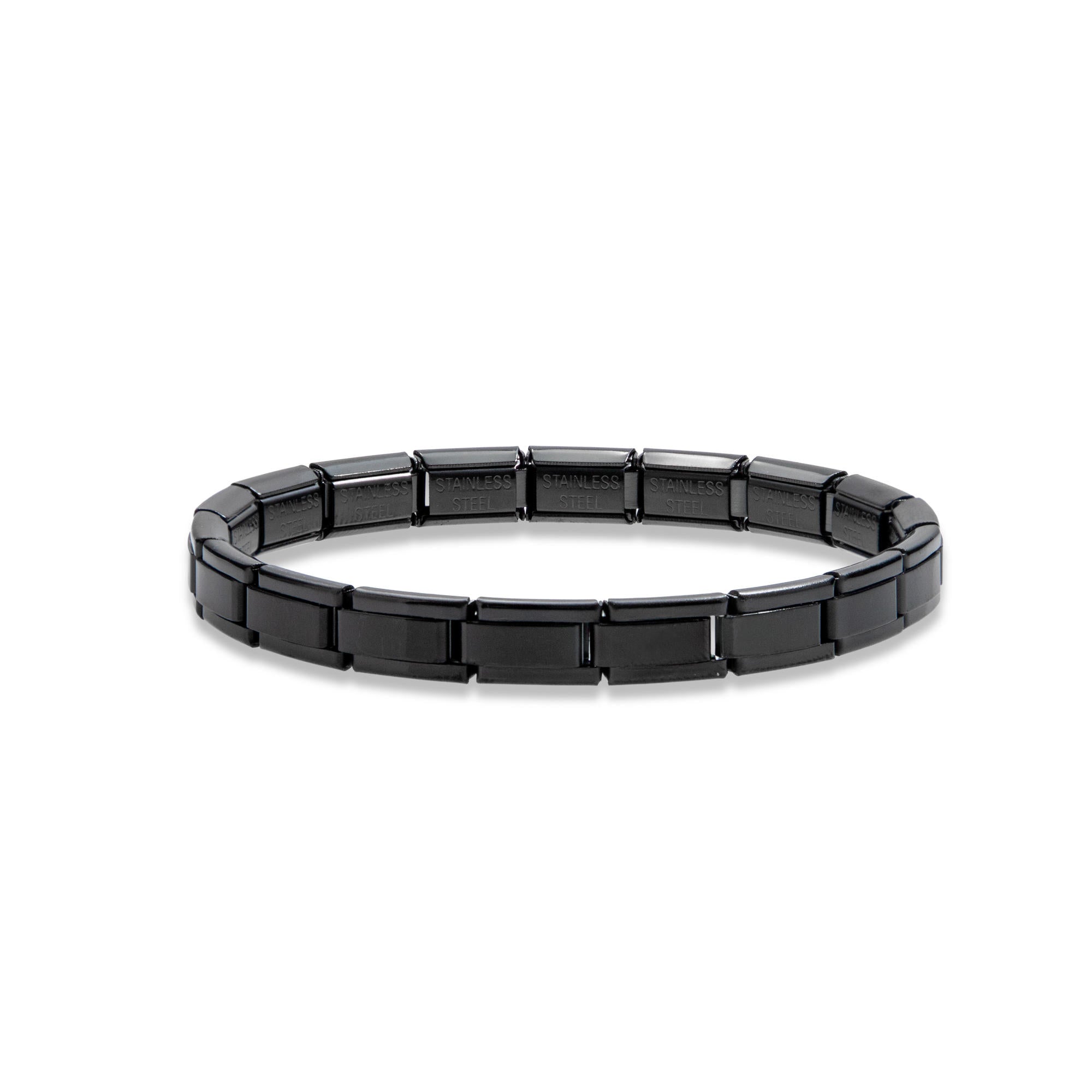 Brazalete italiano ajustable liso 7mm