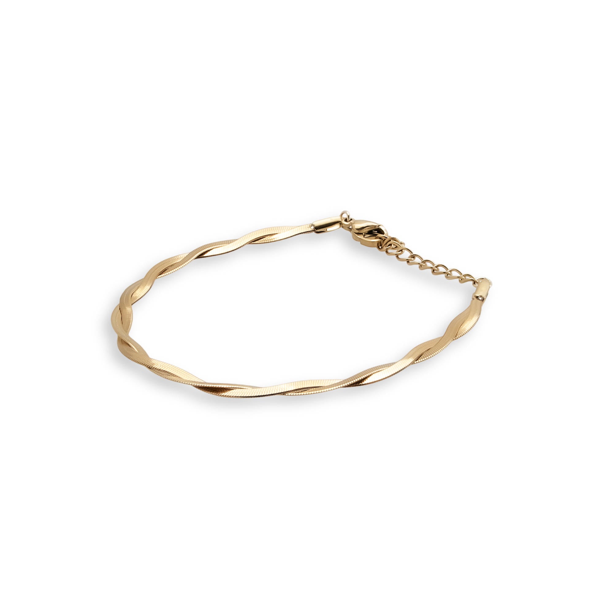 Pulsera panza de vibora trenzada 16-19cm