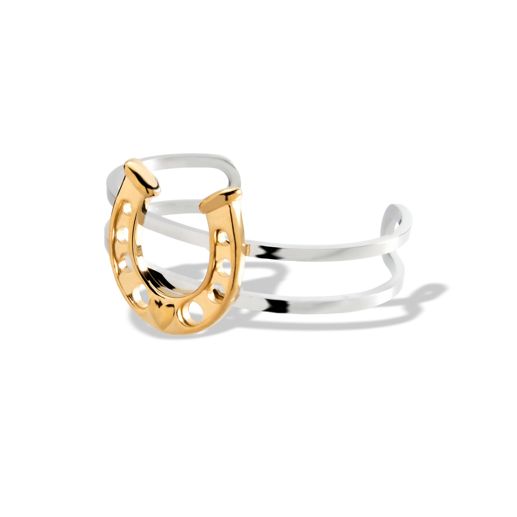 Brazalete herradura lisa 7cm