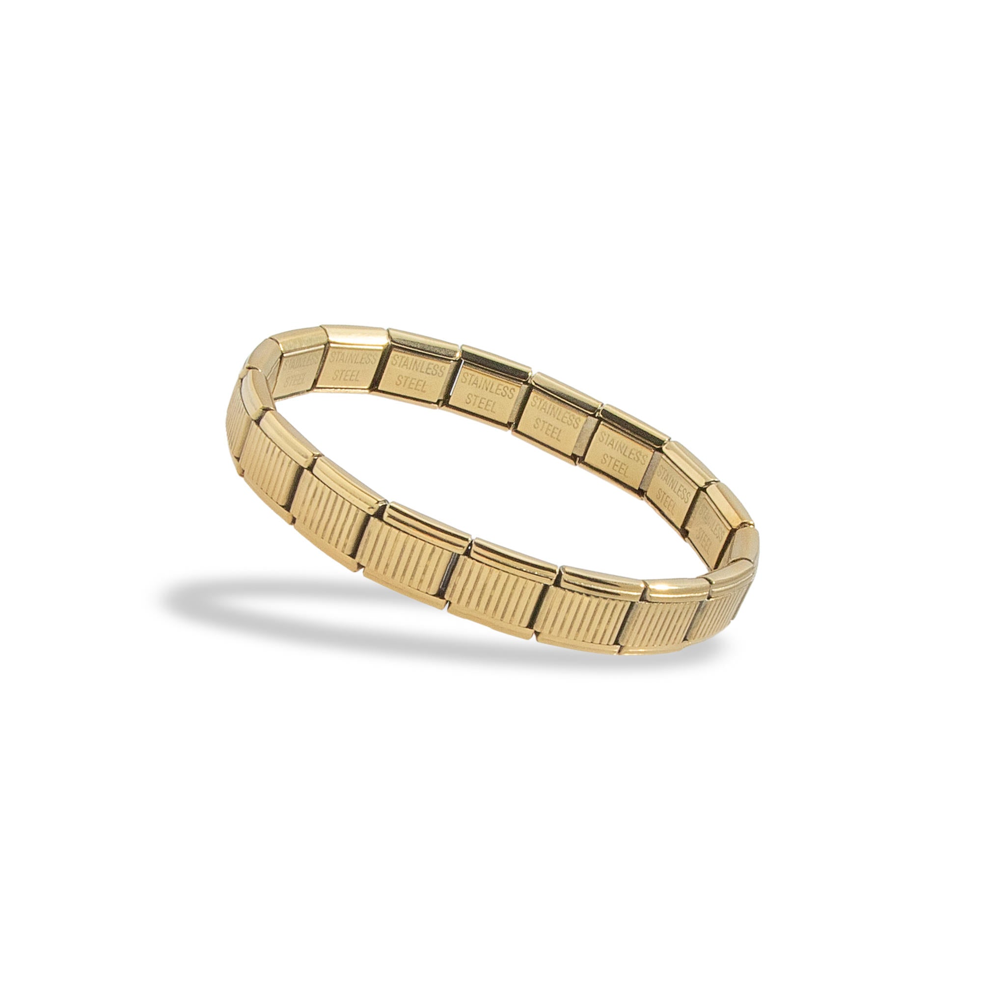 Brazalete ajustable italiano rayado 9mm