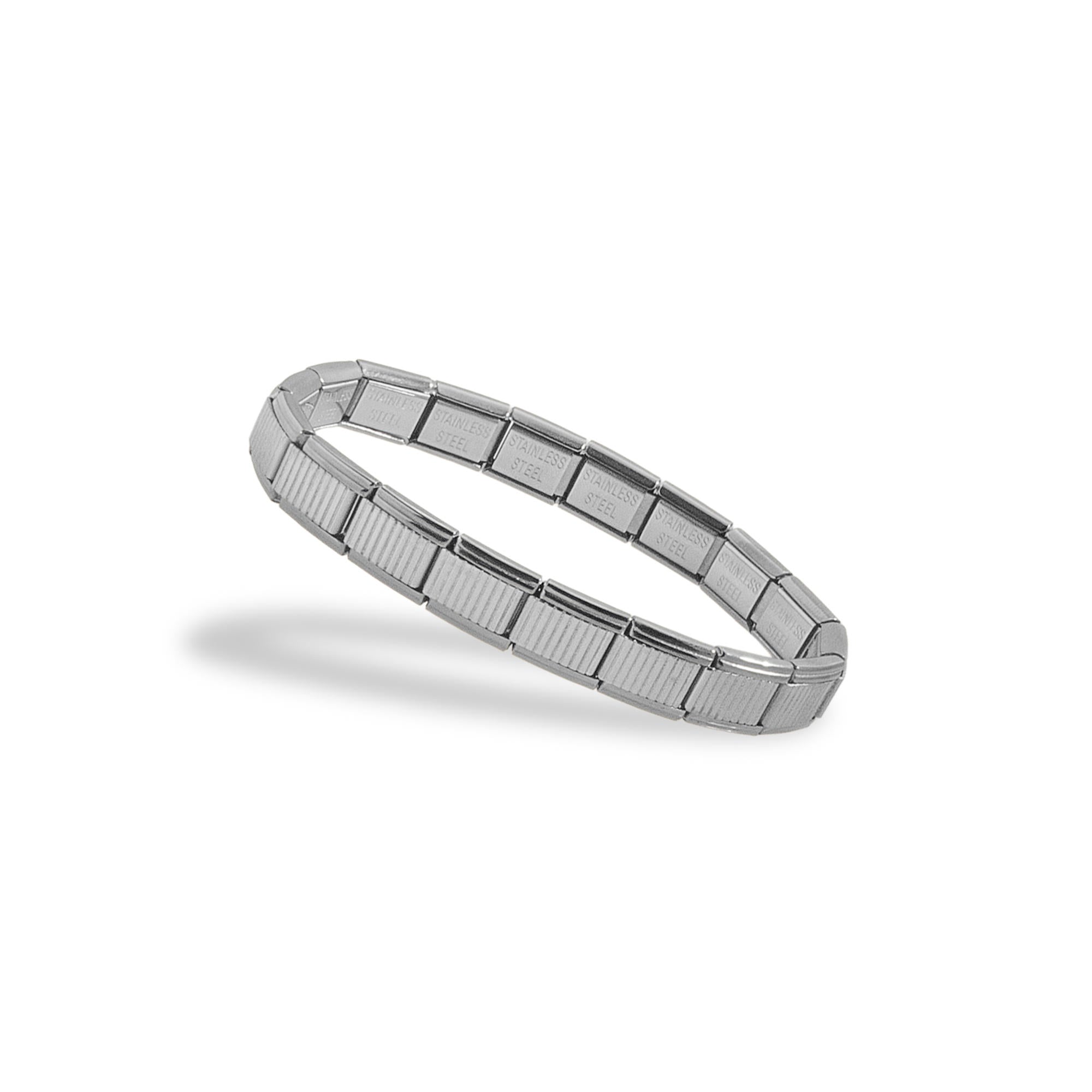 Brazalete ajustable italiano rayado 9mm