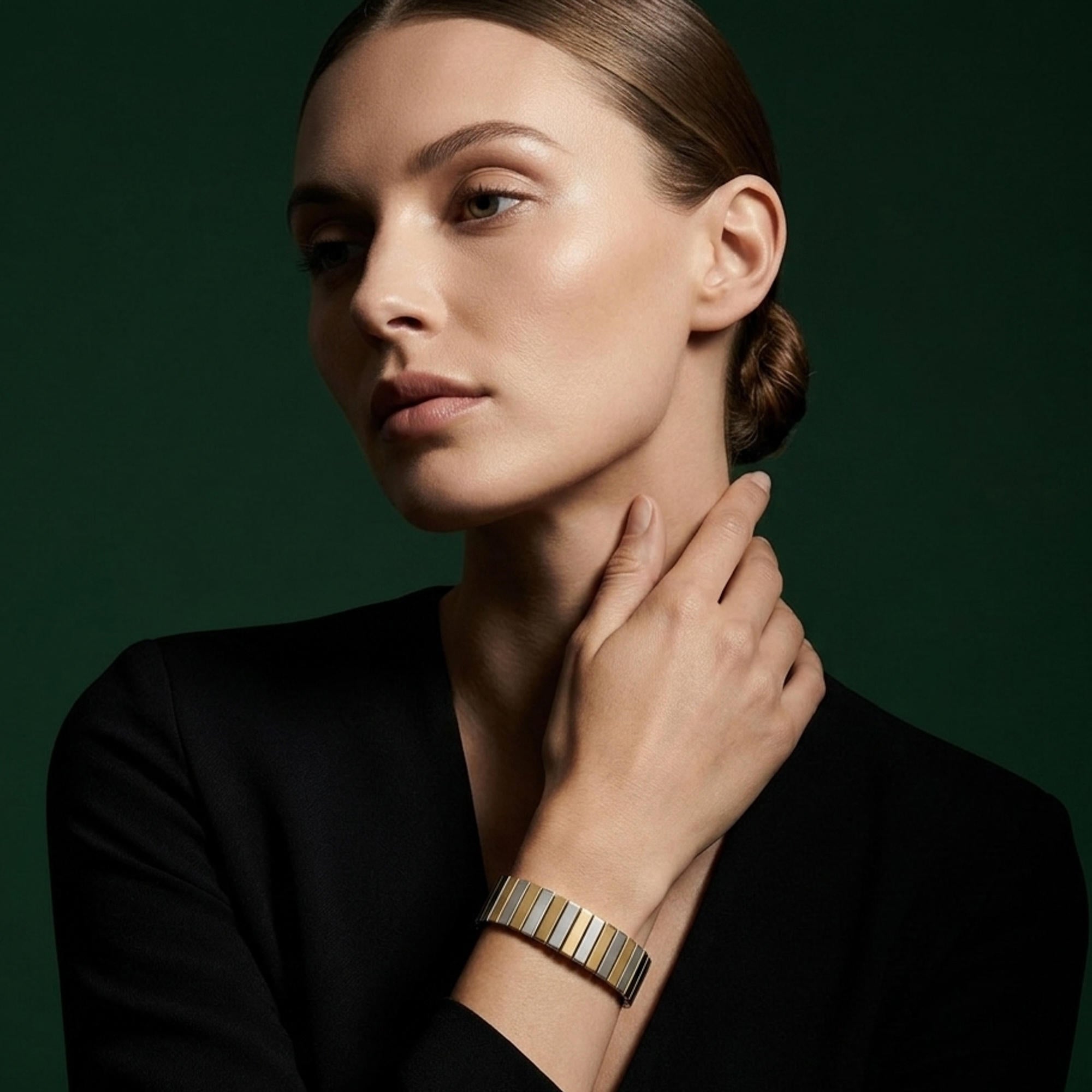 Brazalete ajustable de extensible liso 16mm