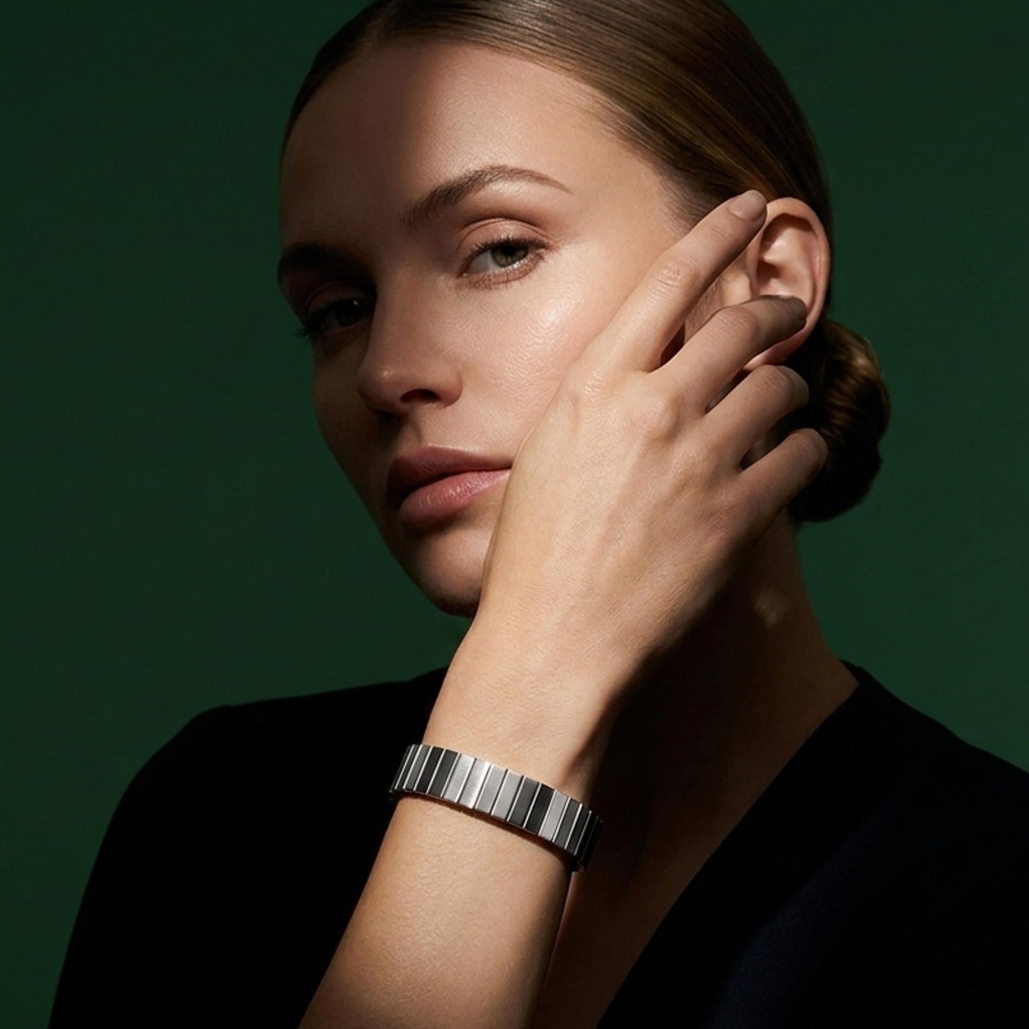 Brazalete ajustable de extensible liso 16mm