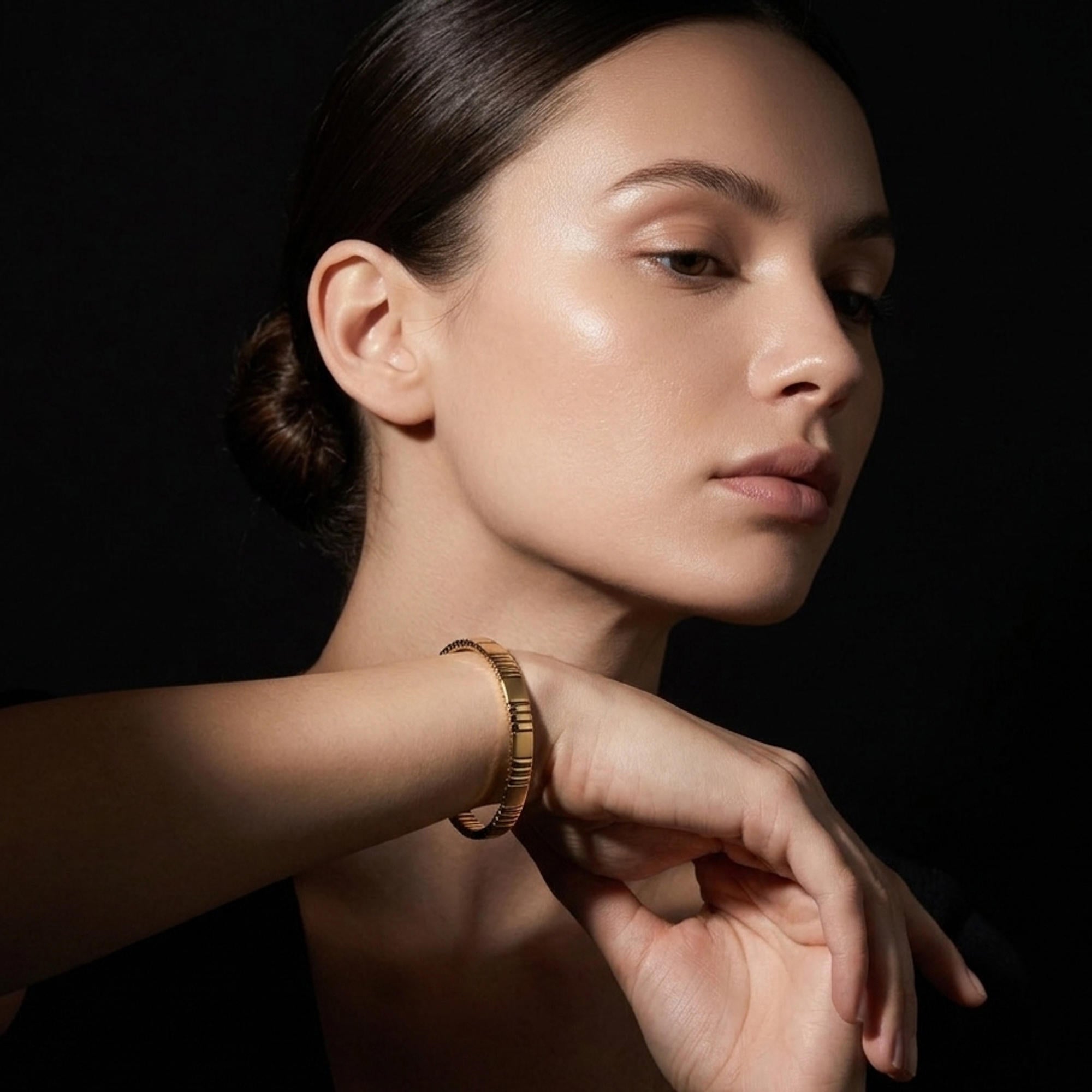 Brazalete ajustable de extensible 3x1 liso 9mm