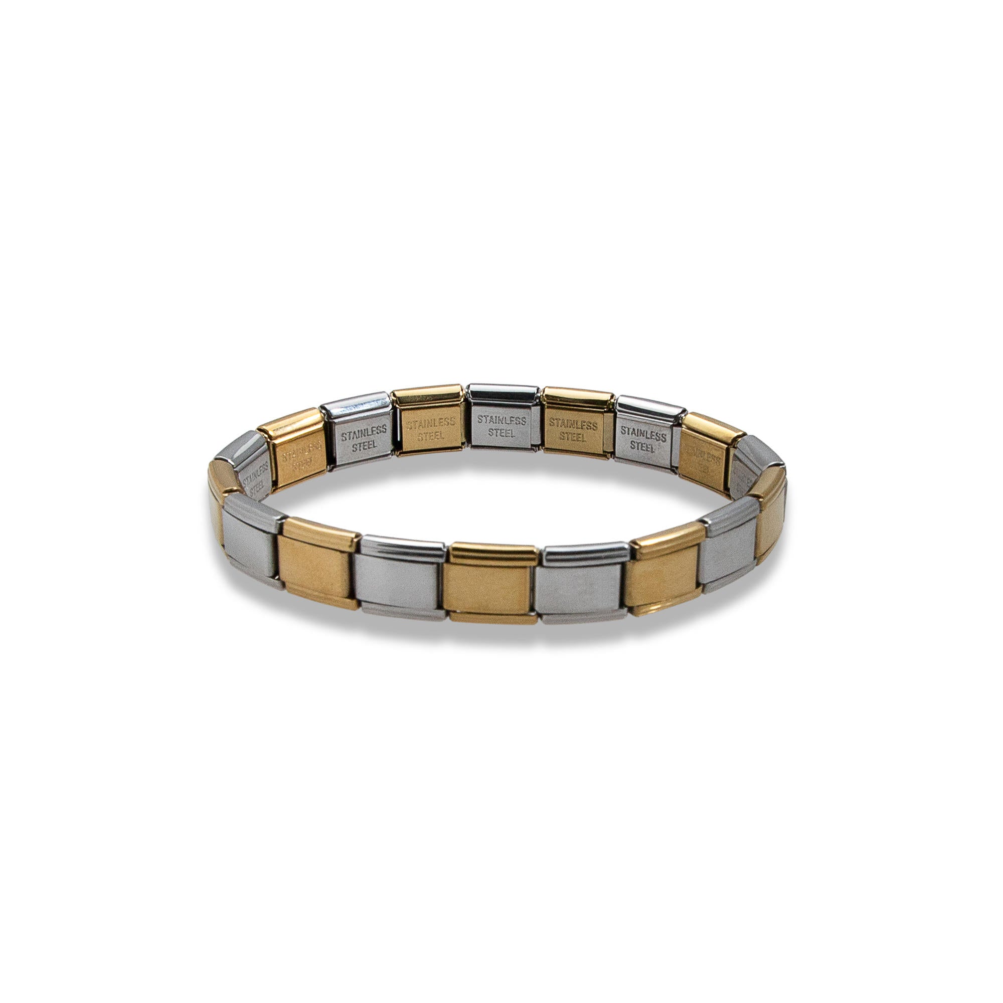 Brazalete italiano ajustable liso 9mm
