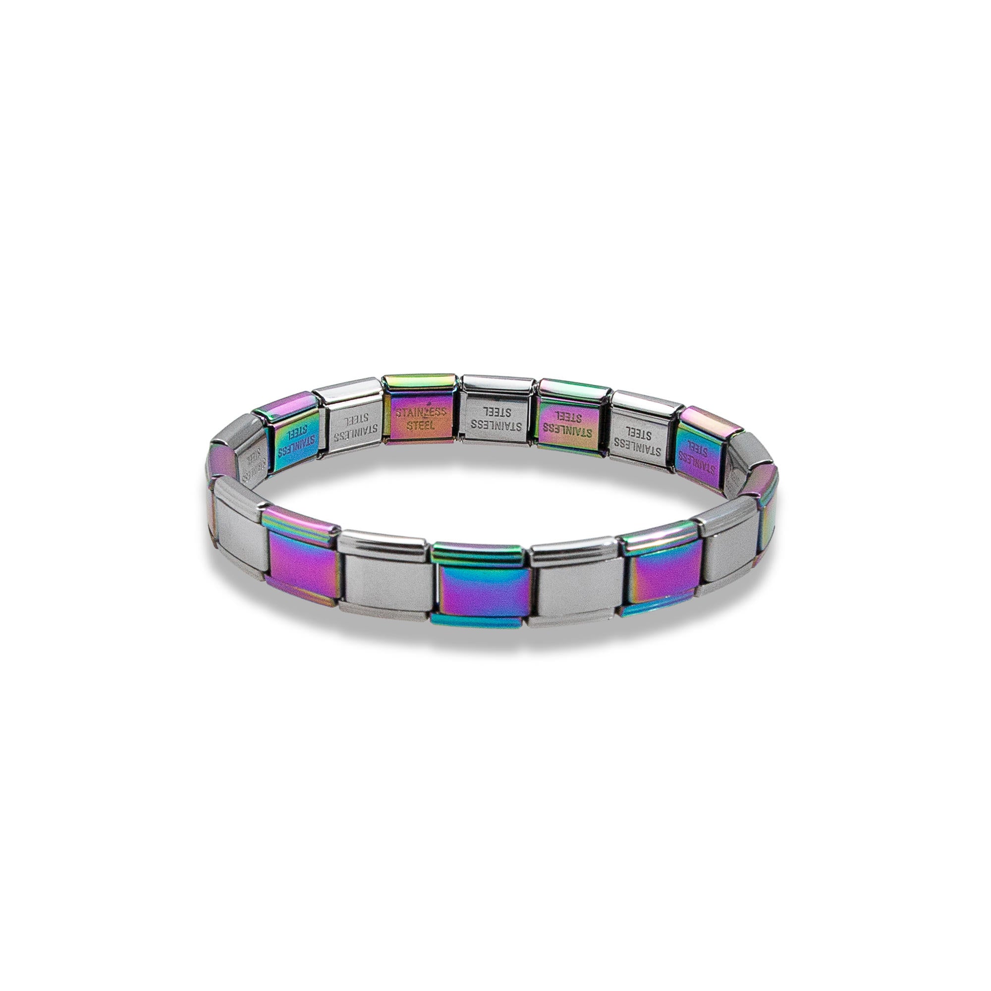 Brazalete italiano ajustable liso 9mm