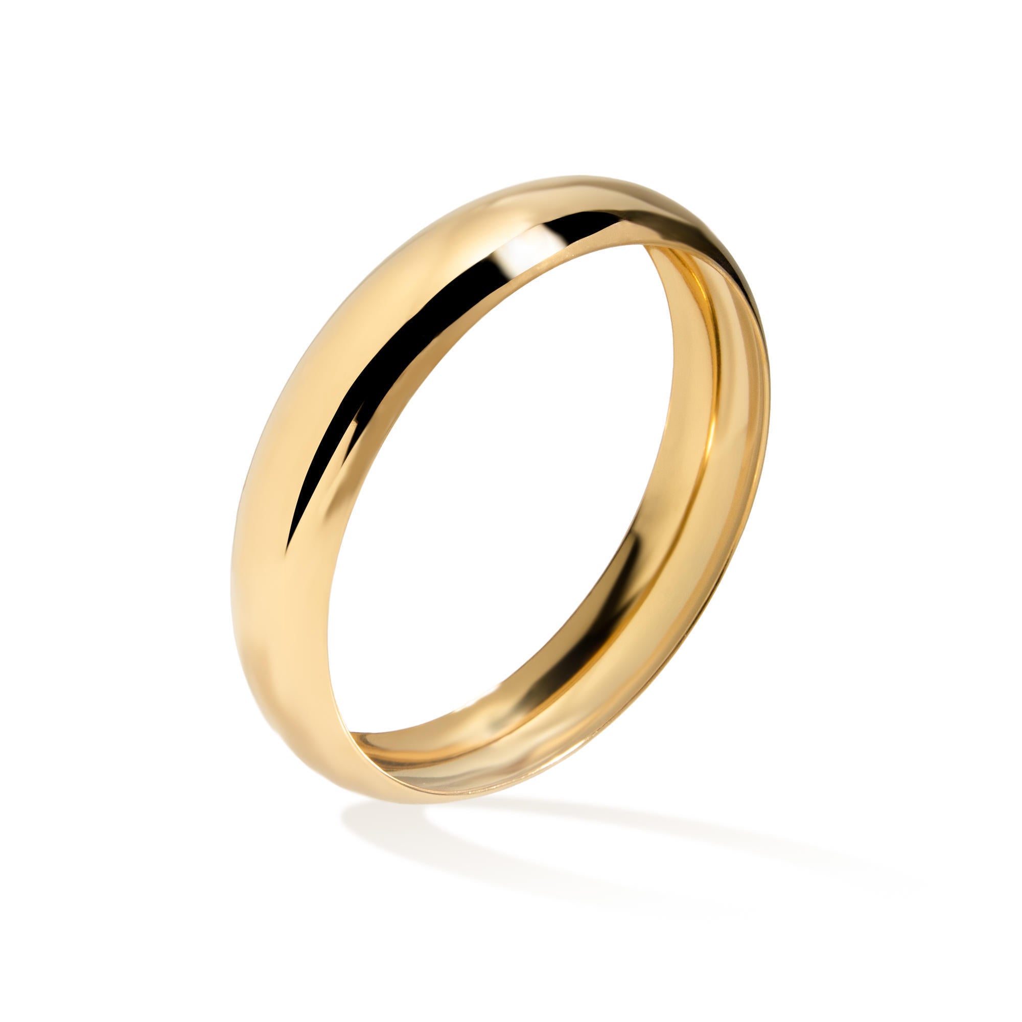 Brazalete concavo liso 6.5cm