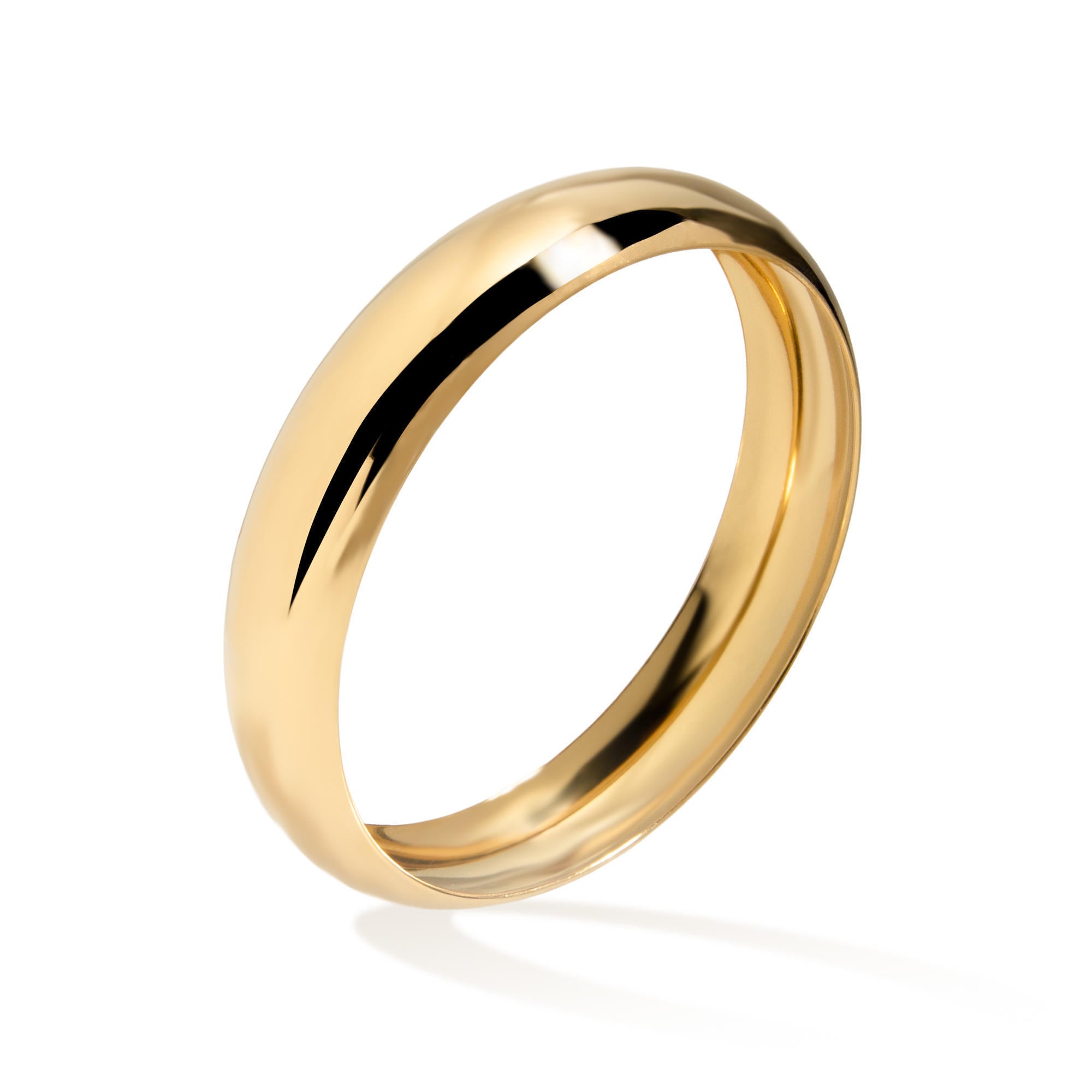 Brazalete concavo liso 6.5cm