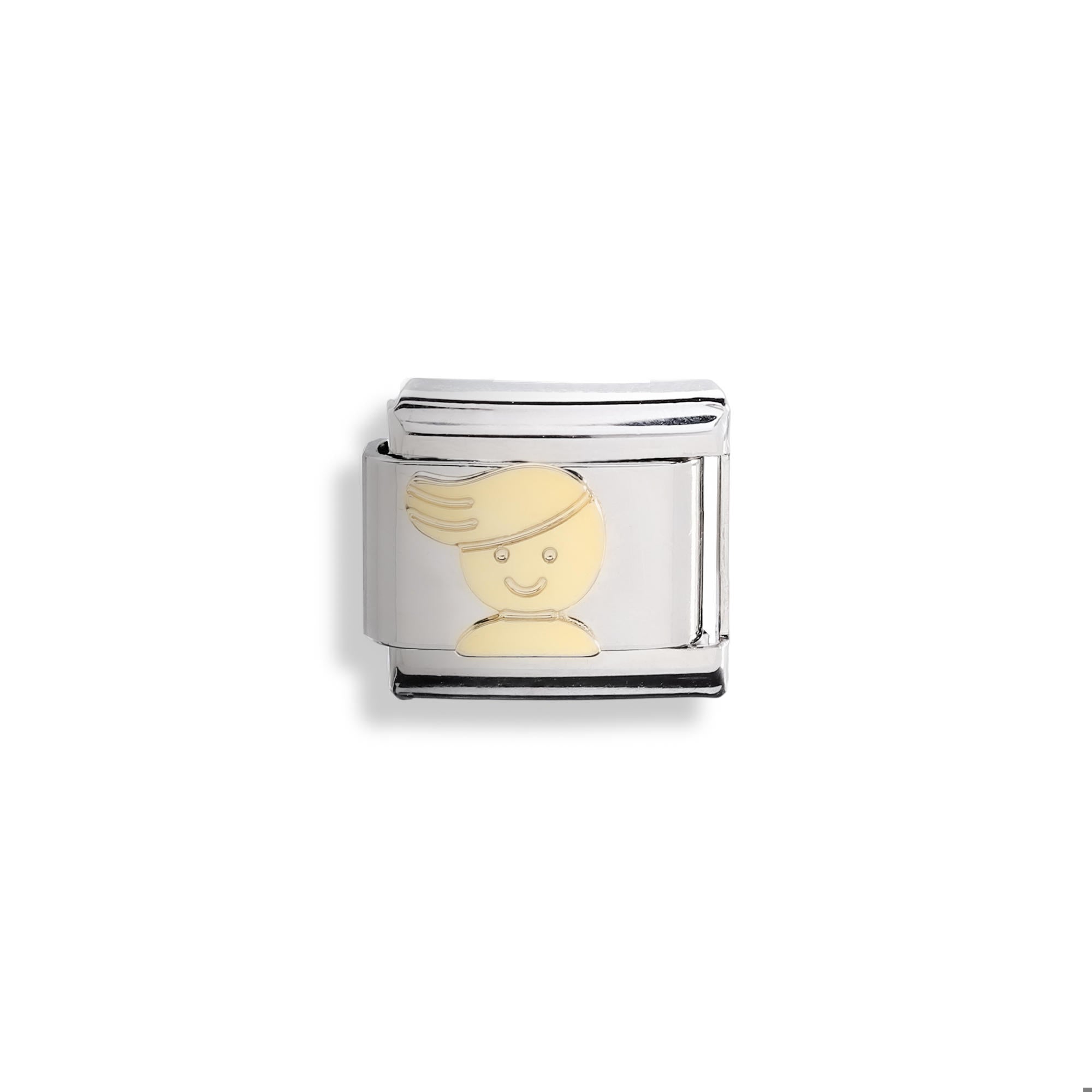 Charm eslabon italiano niño 9x10mm