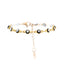 Pulsera de ojitos negro 14cm