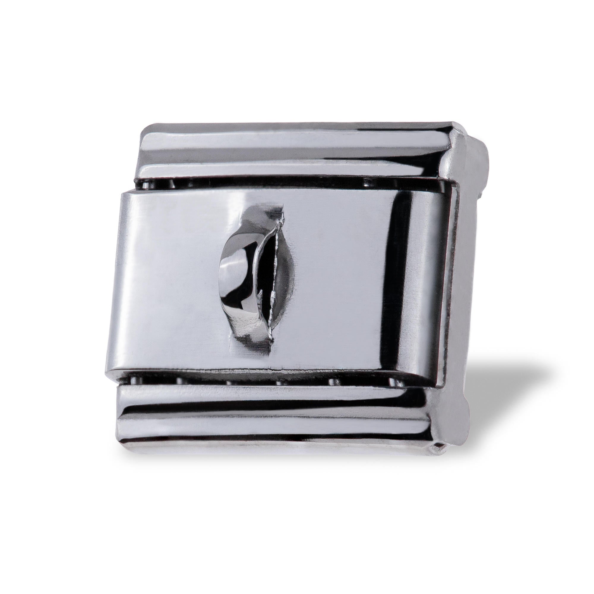 Charm eslabon italiano con asa para colgar 9x10mm