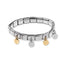 Brazalete ajustable italiano virgen de guadalupe 9mm