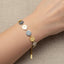 Pulsera con medallas de san judas tadeo 18-21cm
