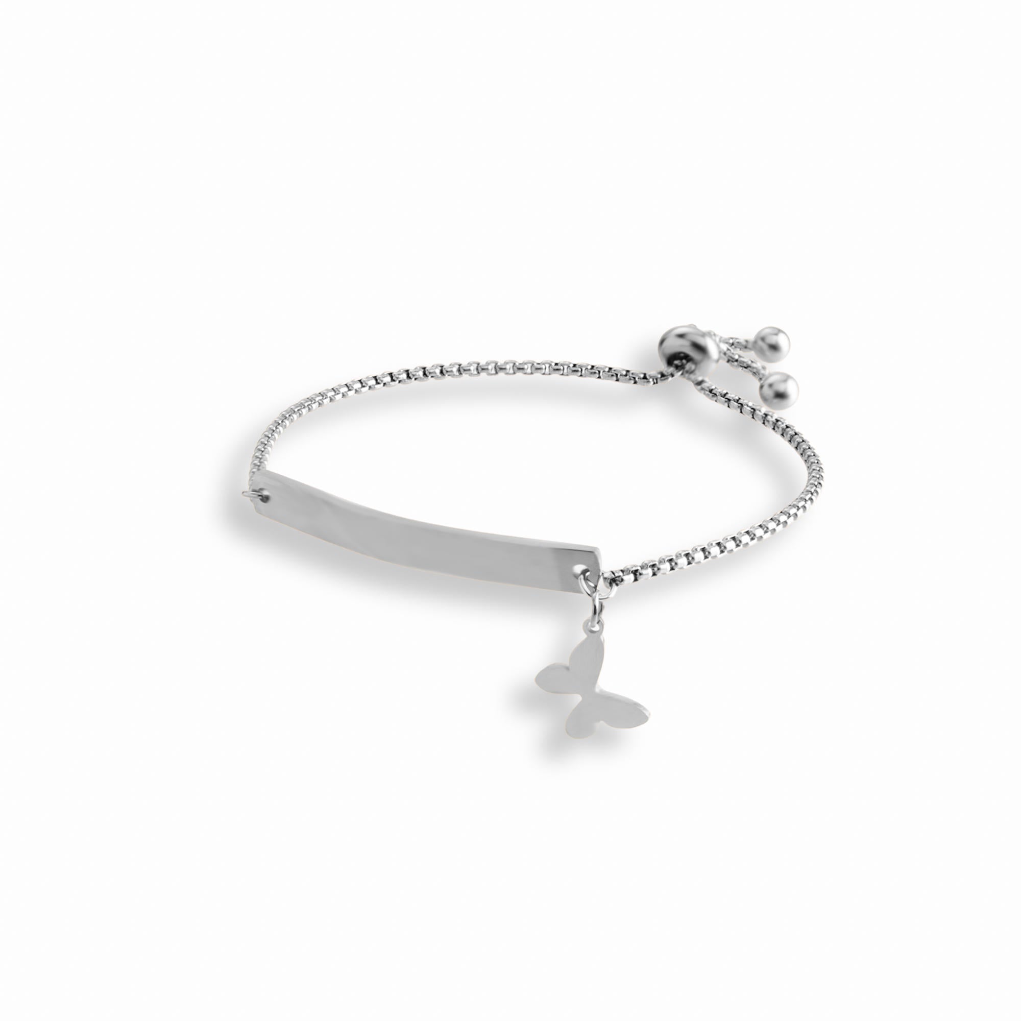 Esclava ajustable con placa lisa mariposa lisa colgante 20mm