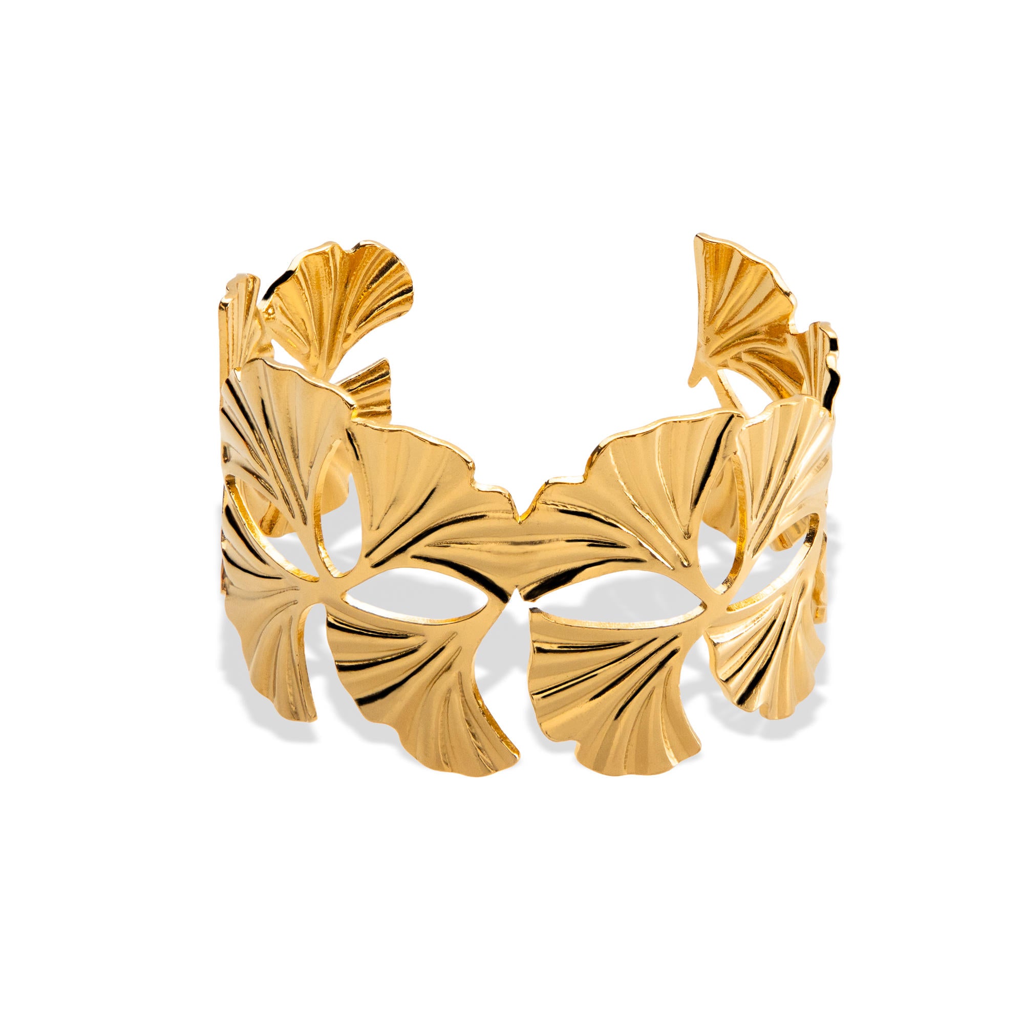 Brazalete ajustable de hojas 6.5cm