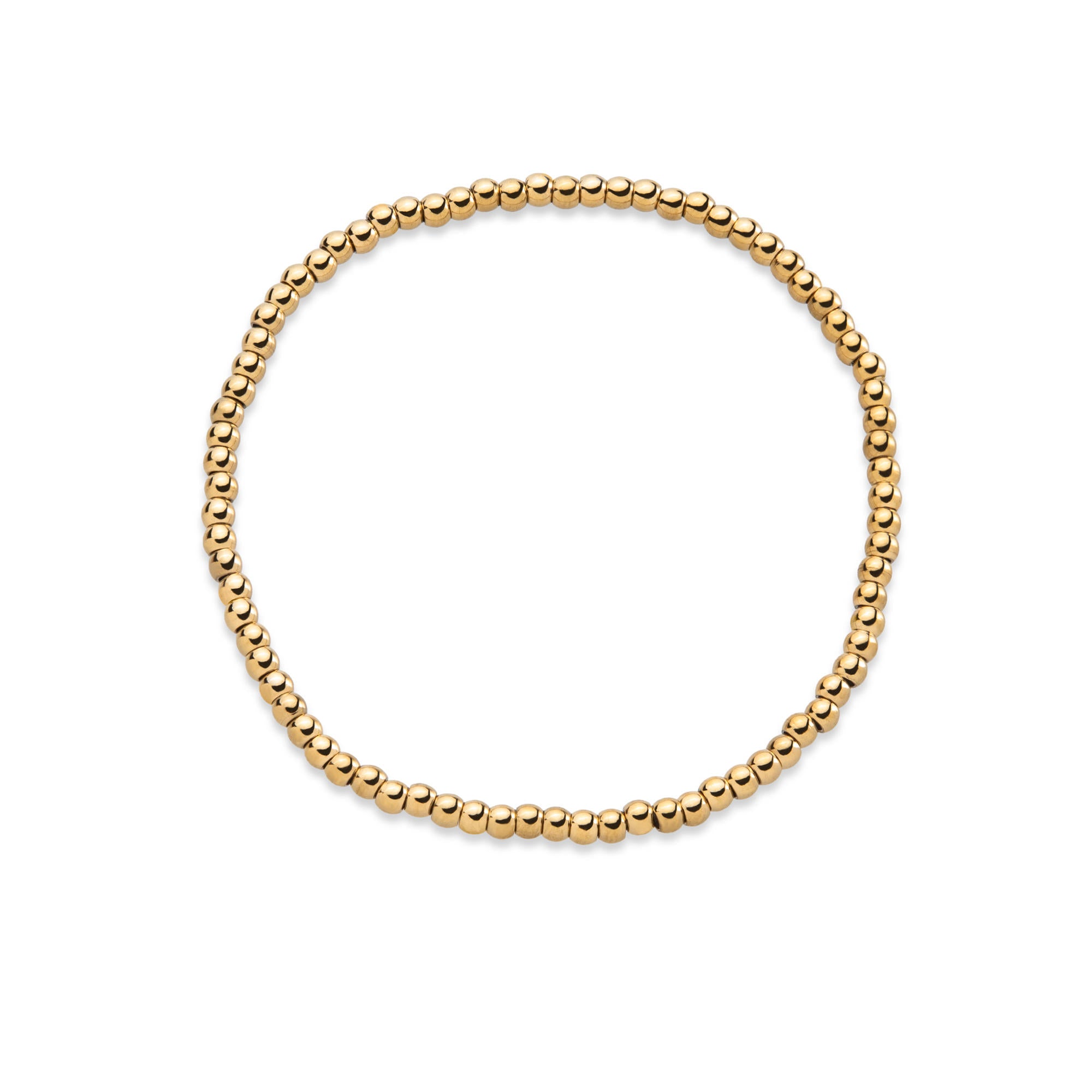 Pulsera ajustable de elastico con balines 3mm
