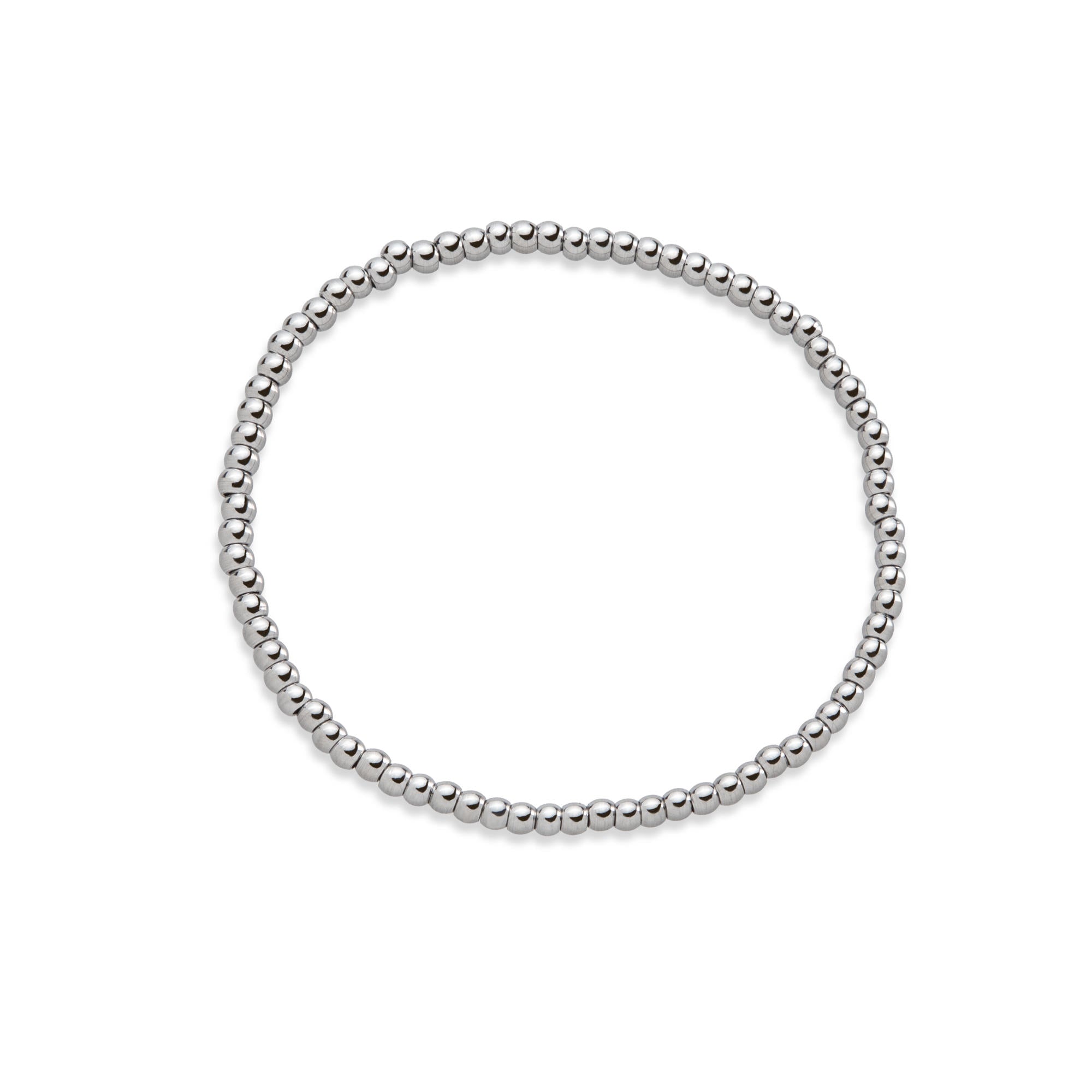 Pulsera ajustable de elastico con balines 3mm