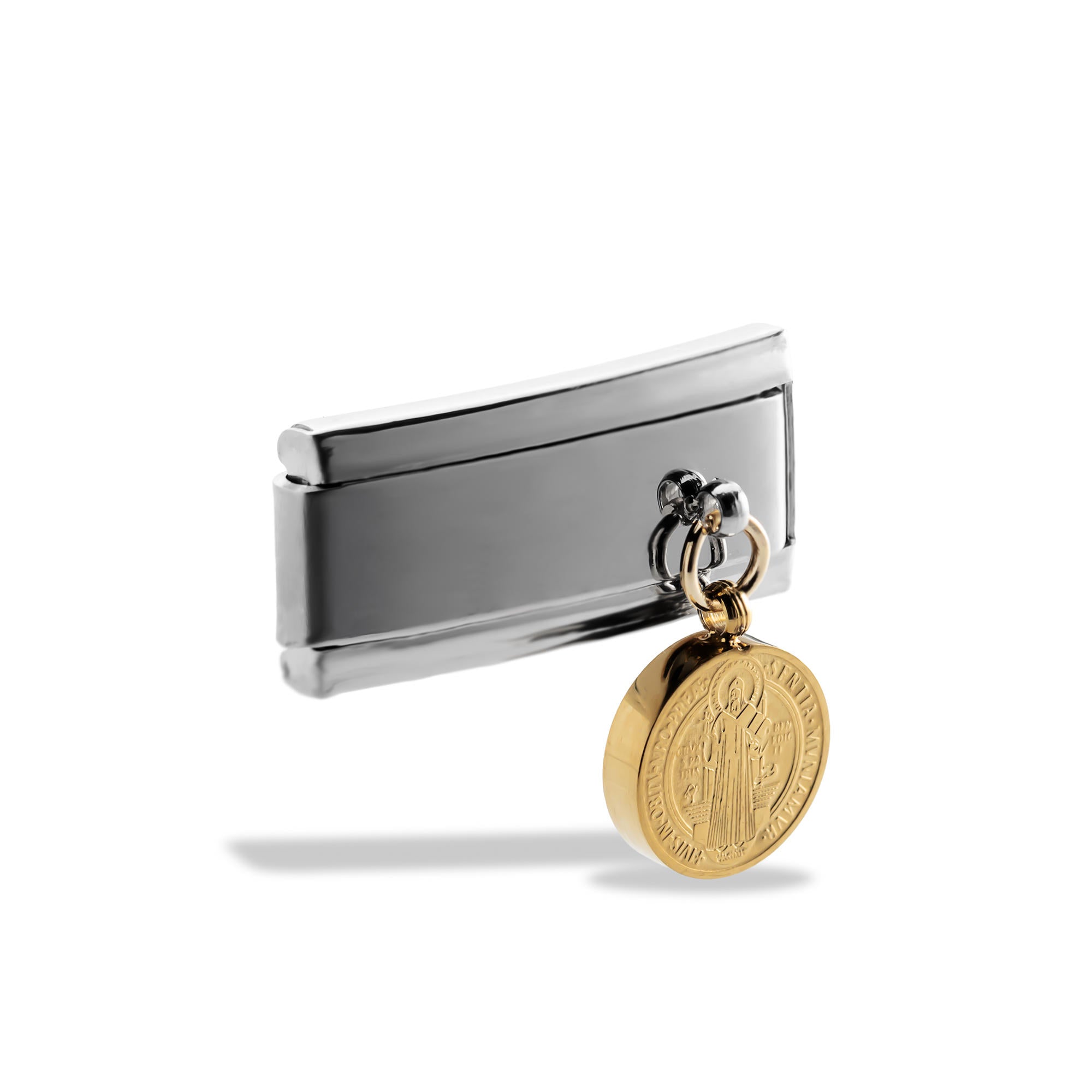 Charm eslabon italiano San Judas Tadeo colgante 20x10mm