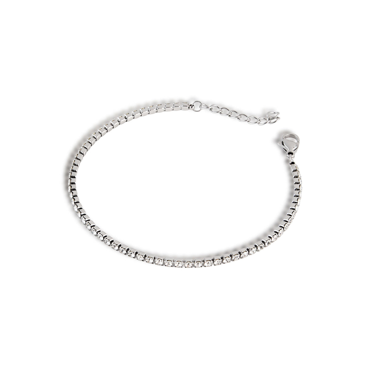 Pulsera de tenis de cristales 17-20cm