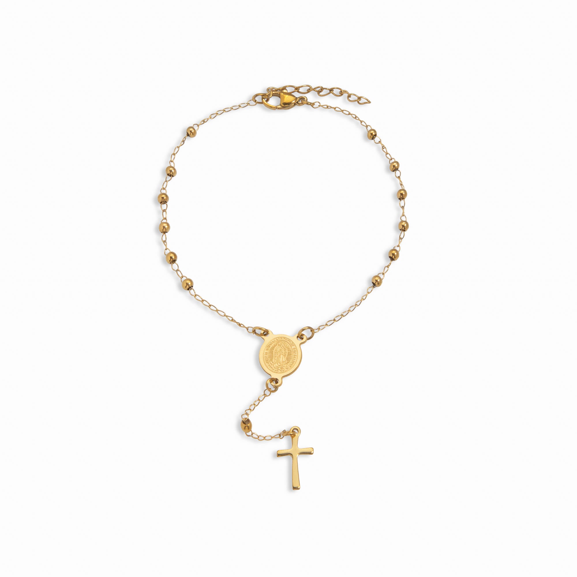 Misterio con Medalla Virgen de Guadalupe 20-23cm