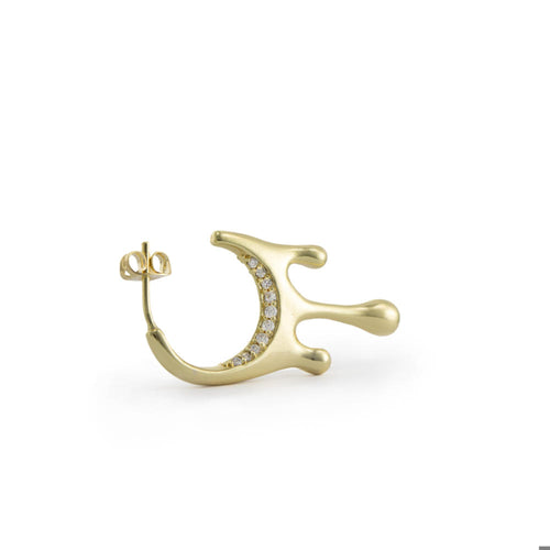 Arracada gotas circonias 38mm