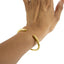 Brazalete ajustable tubular liso 5mm
