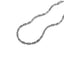 Cadena eslabon oval entrelazado 42cm