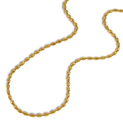 Cadena arroz liso 60cm