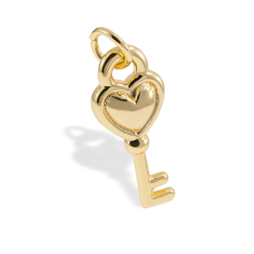 Dije de llave corazon 19mm