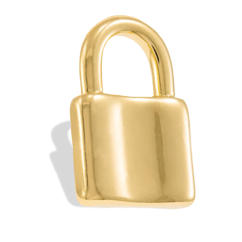 Dije de candado ondulado 19mm