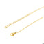 Collar flores colgantes 38cm