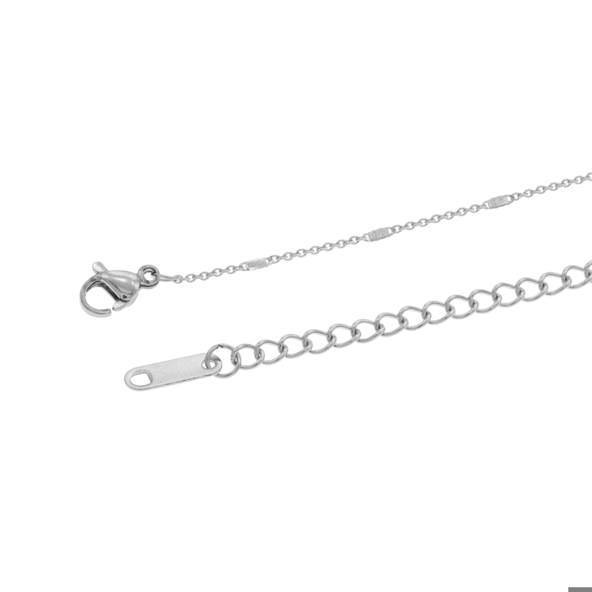 Collar luna de piedra onix 45cm