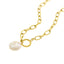 Collar madre perla broche bandola 46cm