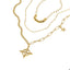 Collar triple nudo de bruja 40-50cm